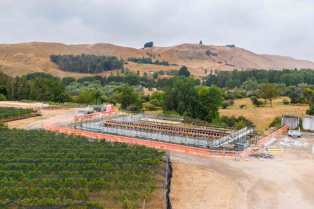 Coming soon - Wine and Gin destination in Martinborough: Construction is full steam ahead