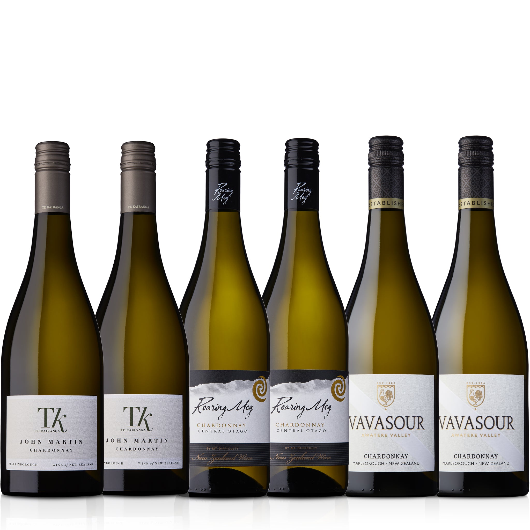 Chardonnays of New Zealand Mixed Wine Case