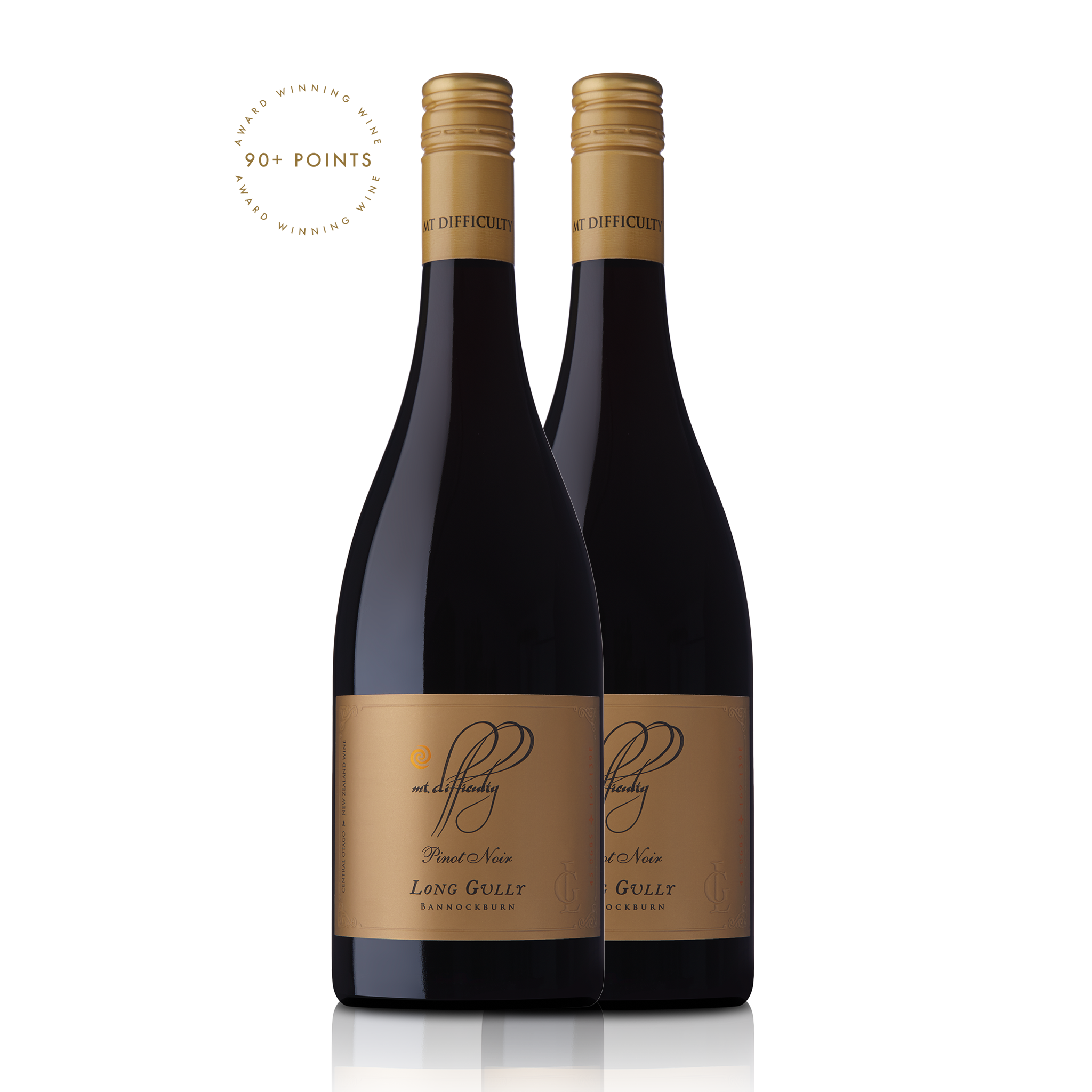 Mt Difficulty <br>Single Vineyard Long Gully Bannockburn Pinot Noir 2018 (Twin Pack)