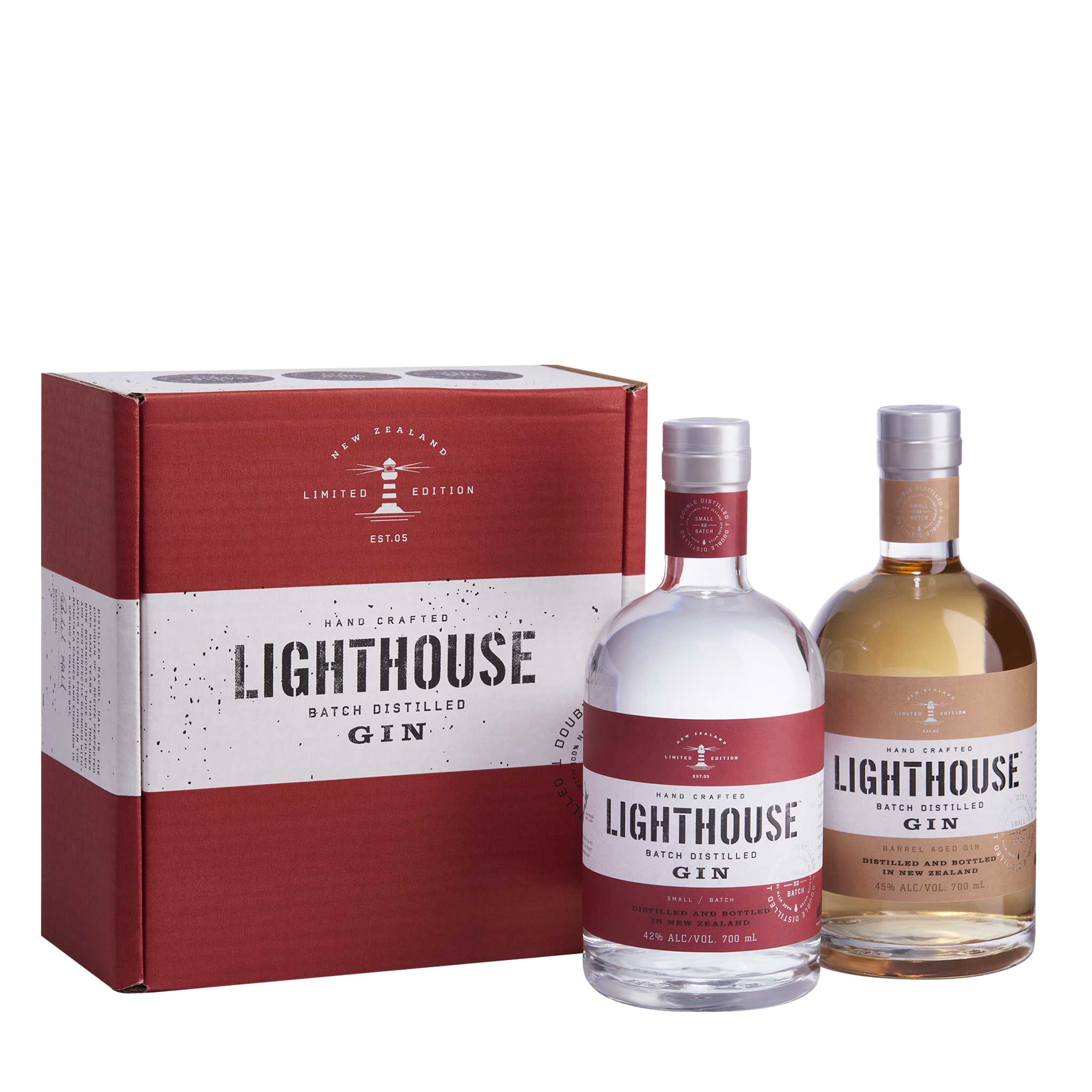 Lighthouse Gin Barrel Aged Gin Duo Pacl